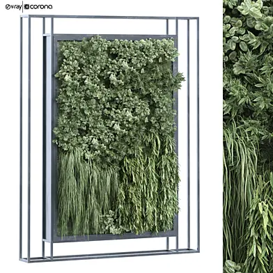 vertical plant greenwaal set 366