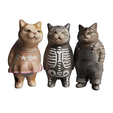Cat Decor Set