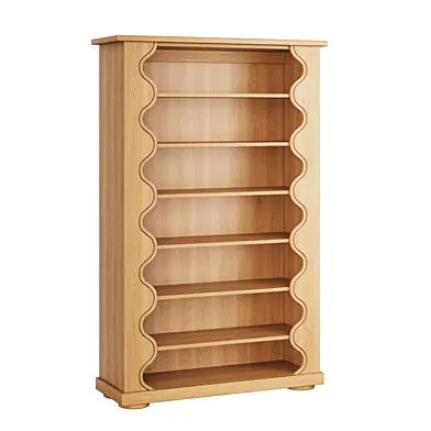 Anthropologie Katie Hodges Scalloped Bookcase