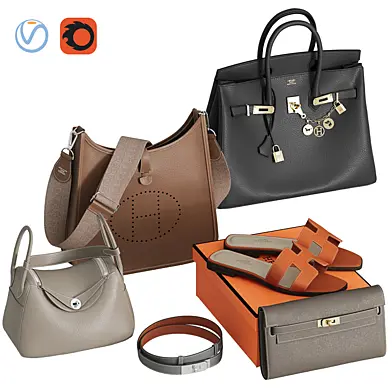 Набор сумок 12. Коллекция Hermes