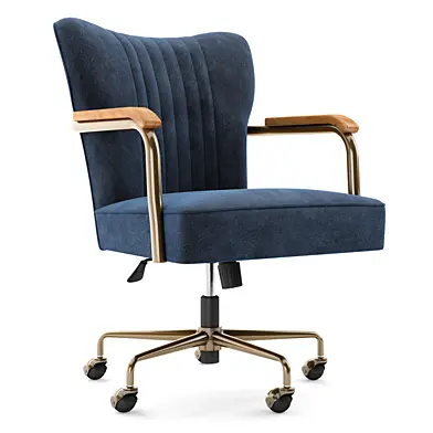 Sarreid Brooks Swivel Chair