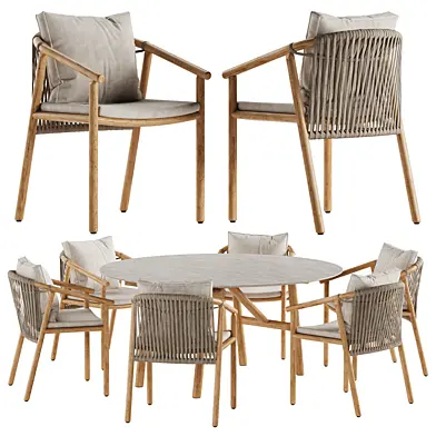Ditre Italia Isamu dining set