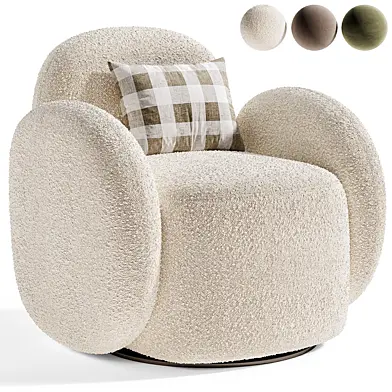 Teop Swivel Armchair, Теоп Кресло