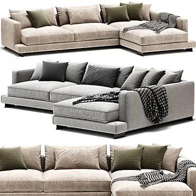 Flexform Long Island Chaise Longue Sofa