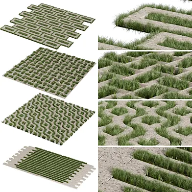 Collection plant vol 602 - grass - ground - scatter
