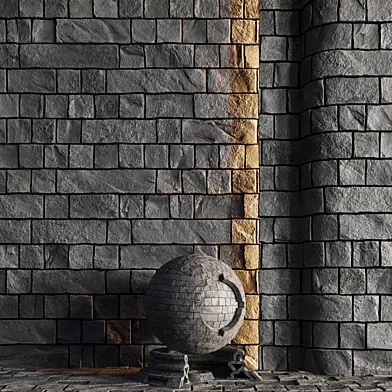 H76 Stone bricks | PBR | 4K