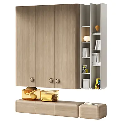 Furniture for children 02 Closet