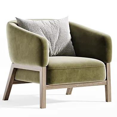 French Connection Mika Teddy Boucle Accent Chair