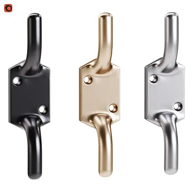 Black Window Hooks