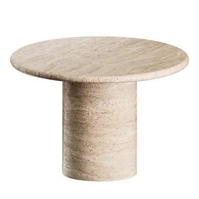 Dume Pedestal Table by Kelly Wearstler