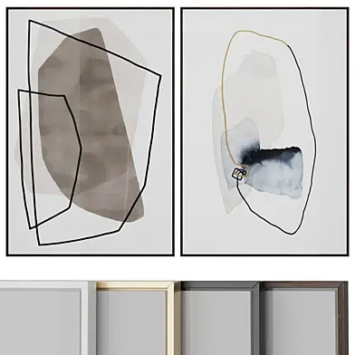 Abstract Painting Frame 17