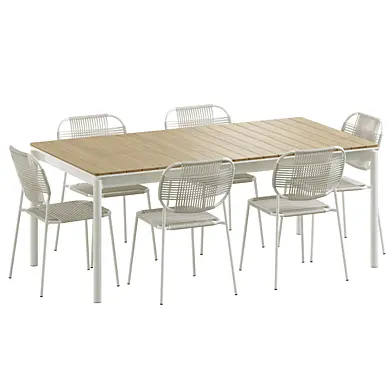 Oudoor Garden Dining Set Kave Home Talaier Canyelles