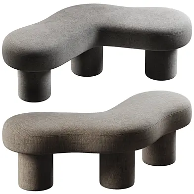 Home Creative Modern Minimalist Triangle Foot Shoe Changing Stool