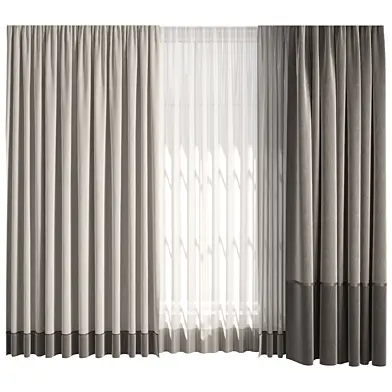 Silk and Cotton Curtain 08