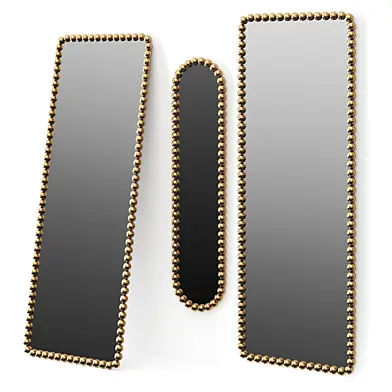 Gioiello Free Standing Wall by Ghidini 1961 Mirror