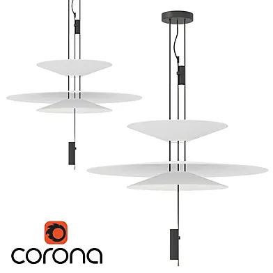 Pendant lamp Vibia Flamingo