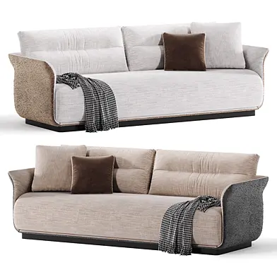 MON ALLURE 2 seater fabric sofa