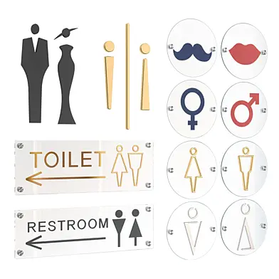Sign Toilet Set 005