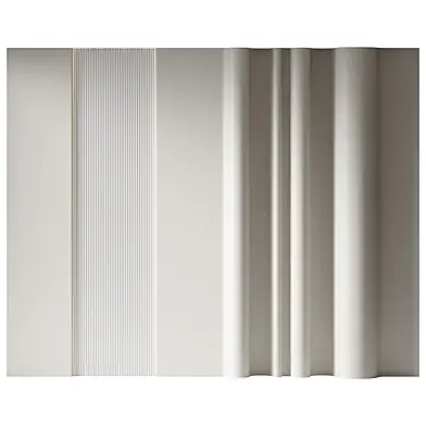 minimalistic wall panel in a modern style