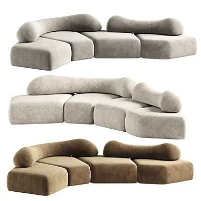 ON THE ROCKS Sofa By Edra