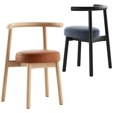 Mattiazzi MC5 SOLO SOFT Chair by Nitzan Cohen