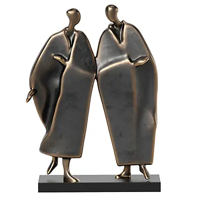 Decorative Abstract Sculpture Eternal Dialogue