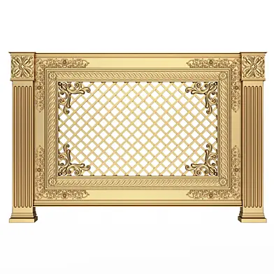 Radiator Cover Decorative Screening Grille Panel 03
