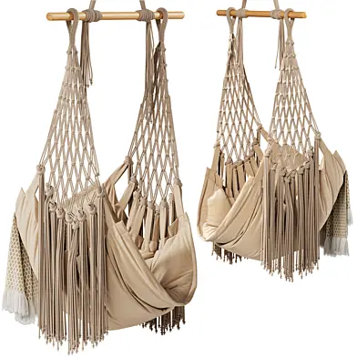 Macramestyle Hanging Chair