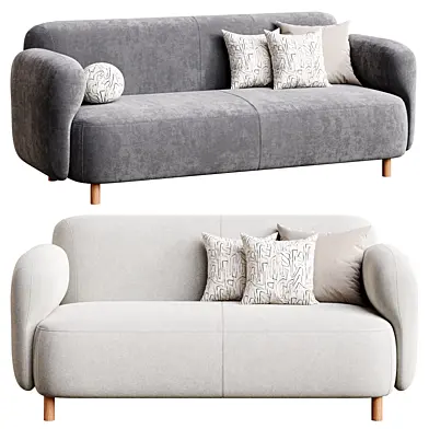Диван Пайпел Bucle White  divan.ru