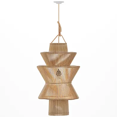 lamp rattan natural