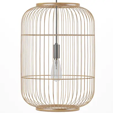lamp rattan natural
