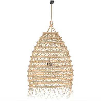 Rattan Hanging Lamp