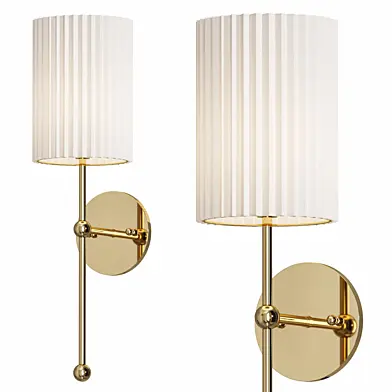 Marceau Boule Polished Brass Wall Sconce