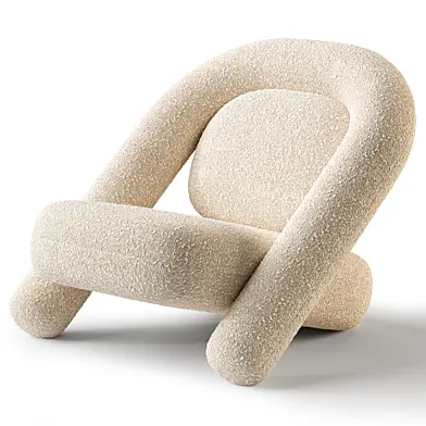Bun lounge chair here now design