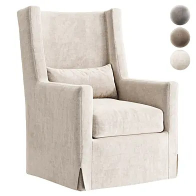 Nerissa Swivel Wing Chair