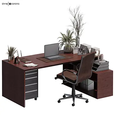 work table modern style set 415