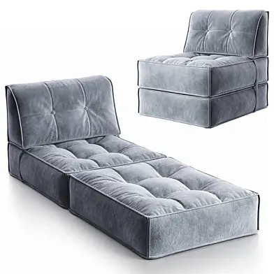 Бескаркасное кресло-кровать Soft Cubo