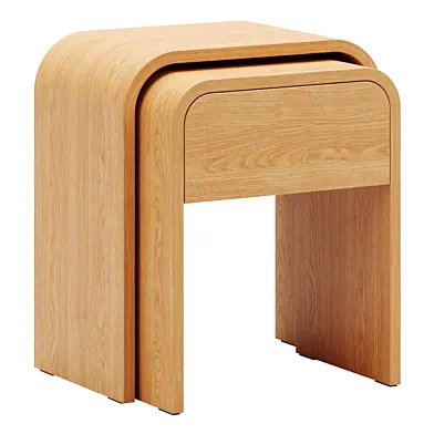 Matryoshka bedside table