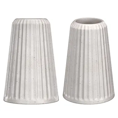 Fluted Cone Vase