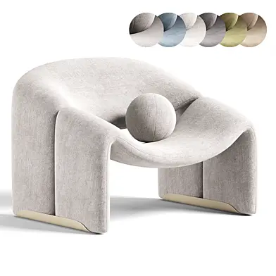 Groovy lounge chair by Pierre Paulin for Artifort