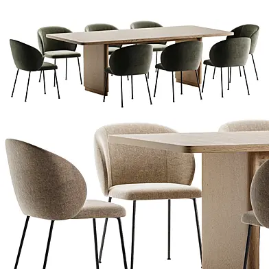 Minna chair rina table