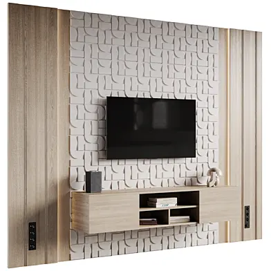 Modern TV Wall 035