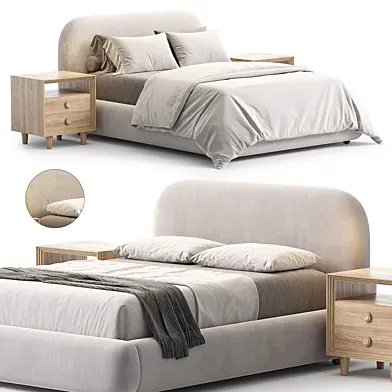 Laurent bed by Westelm