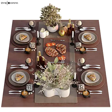 Tableware dining table set 461