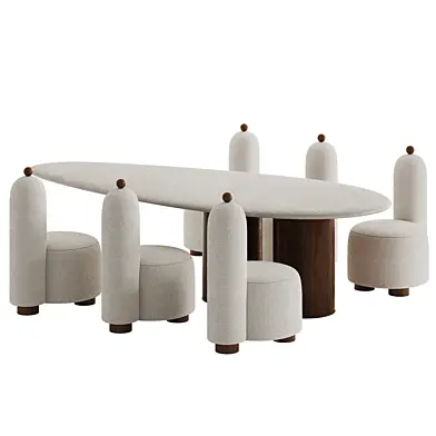Ippico Dining Table And Chair