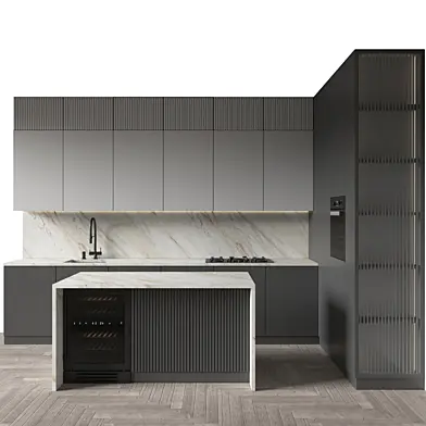 Modern Kitchen 177 (Corner Kitchen)
