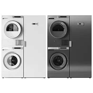 A set of equipment from the Asko brand for the laundry room