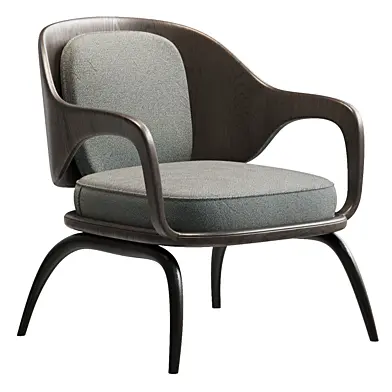 Custom made lounge armchair