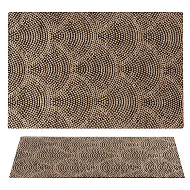 Jute Rug Baru Beige Brown