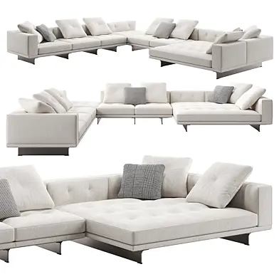 Dylan Sofa 01 by Minotti